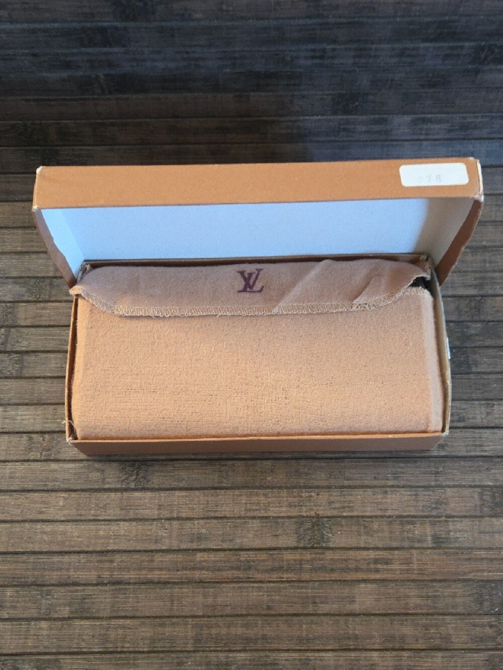 Vintage Louis Vuitton Leather Wallet With Strap NIB With Dust Cover